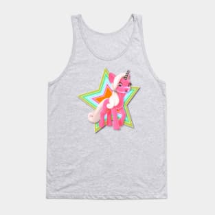 Super Star Pink Unicorn Tank Top